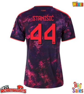 Bayern Munich Josip Stanisic #44 Replica Third Stadium Shirt for Women 2026-27 Short Sleeve